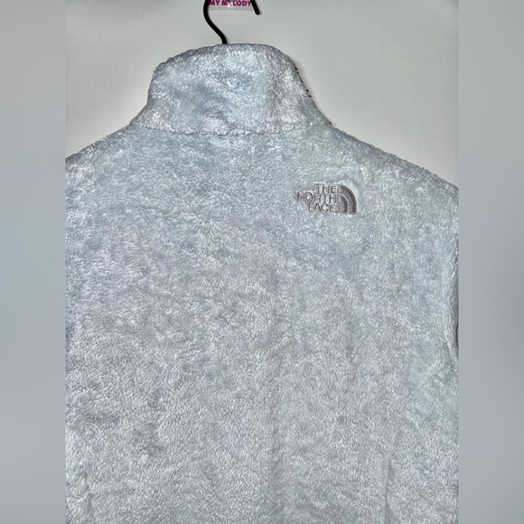 The North Face Fleece Osito Zip Up Jacket Women Size Small Light Blue Polyester - Picture 4 of 14